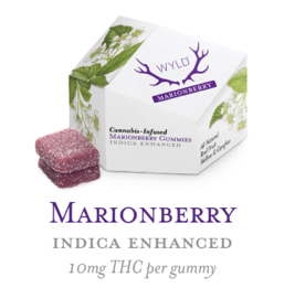 Photograph of product: Marionberry [10mg TH-oui] "Oui'd" Gummies || Wyld