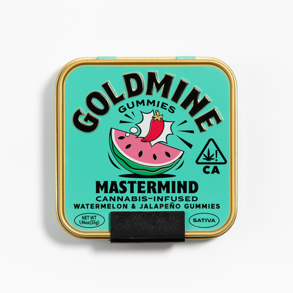 Photograph of product: Mastermind Oui'd Watermelon & Jalapeno Gummies (10pk)
