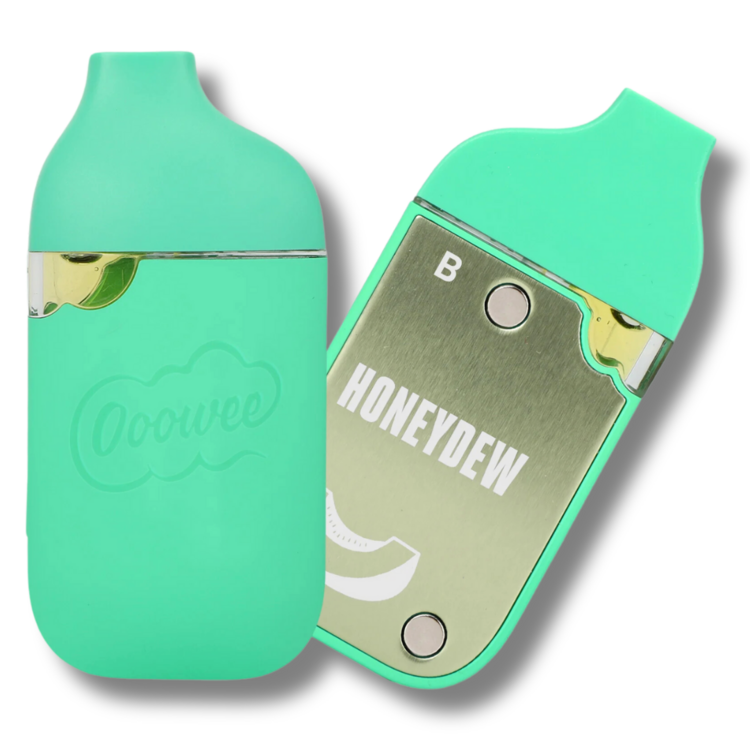 Photograph of Product: B SIDE - Honeydew Flavored Distillate Disposable Vape (Ooowee Mini)