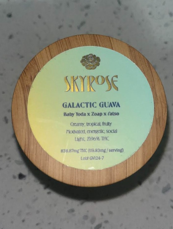 Photograph of product: Skyrose | Galactic Guava | Oui'd - 3.5g