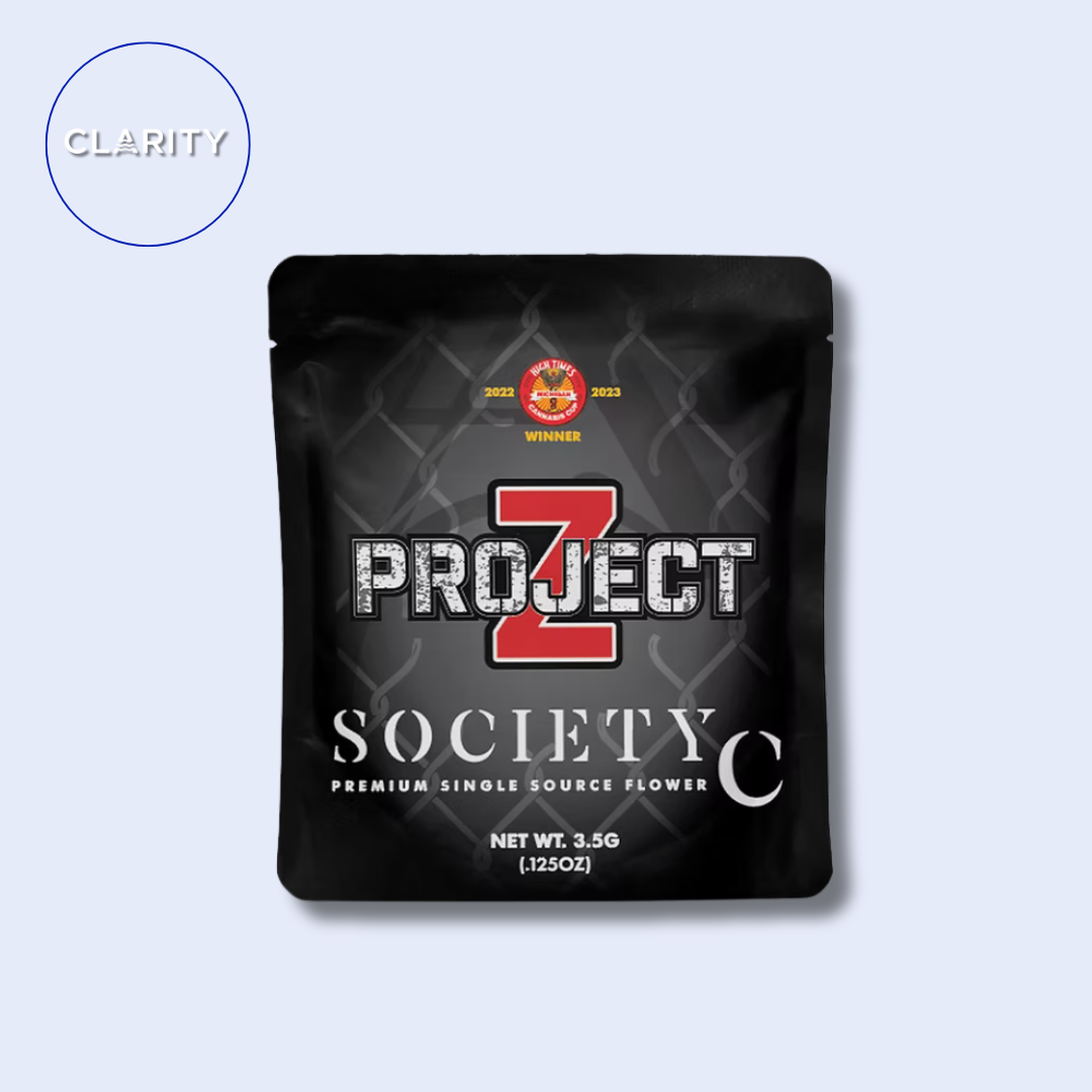 Photograph of product: Society C Prepackaged Flower | Project Z - 3.5g