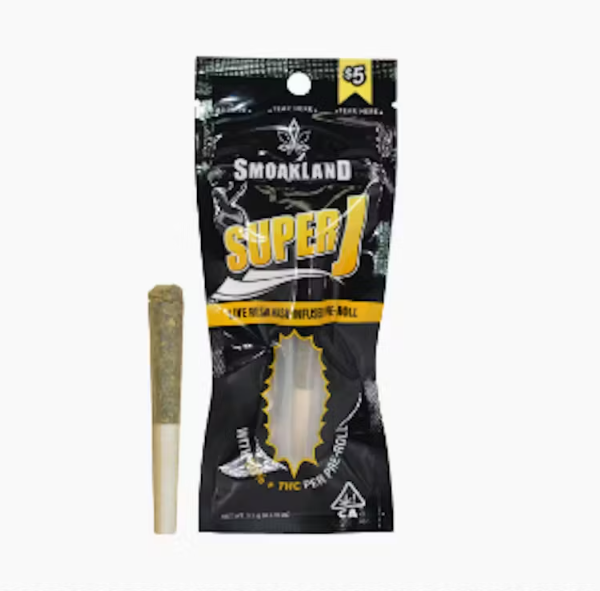 Photograph of product: SMOAKLAND |  GRANDADDY PURP (I) | .5G  SUPER -J