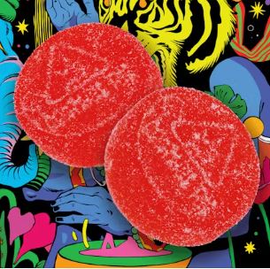 Photograph of product: Sapura | Hybrid Tropical Paradise Punch Gummies
