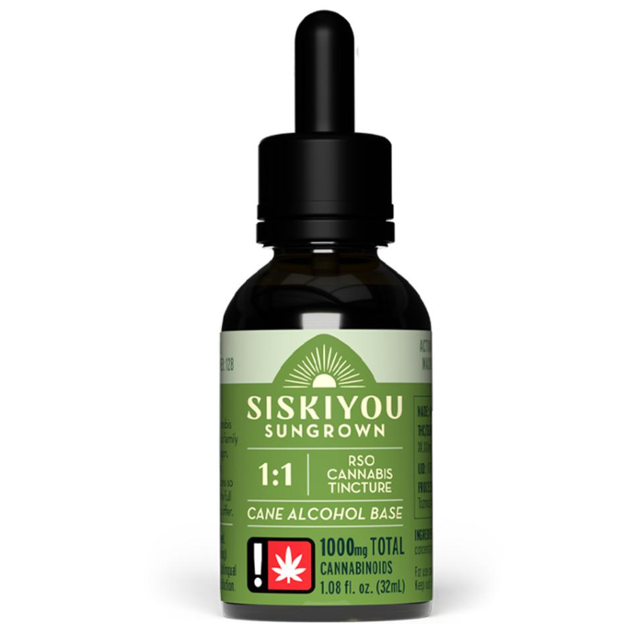 Photograph of product: Siskiyou - 1:1 - Alcohol Tincture 1000mg