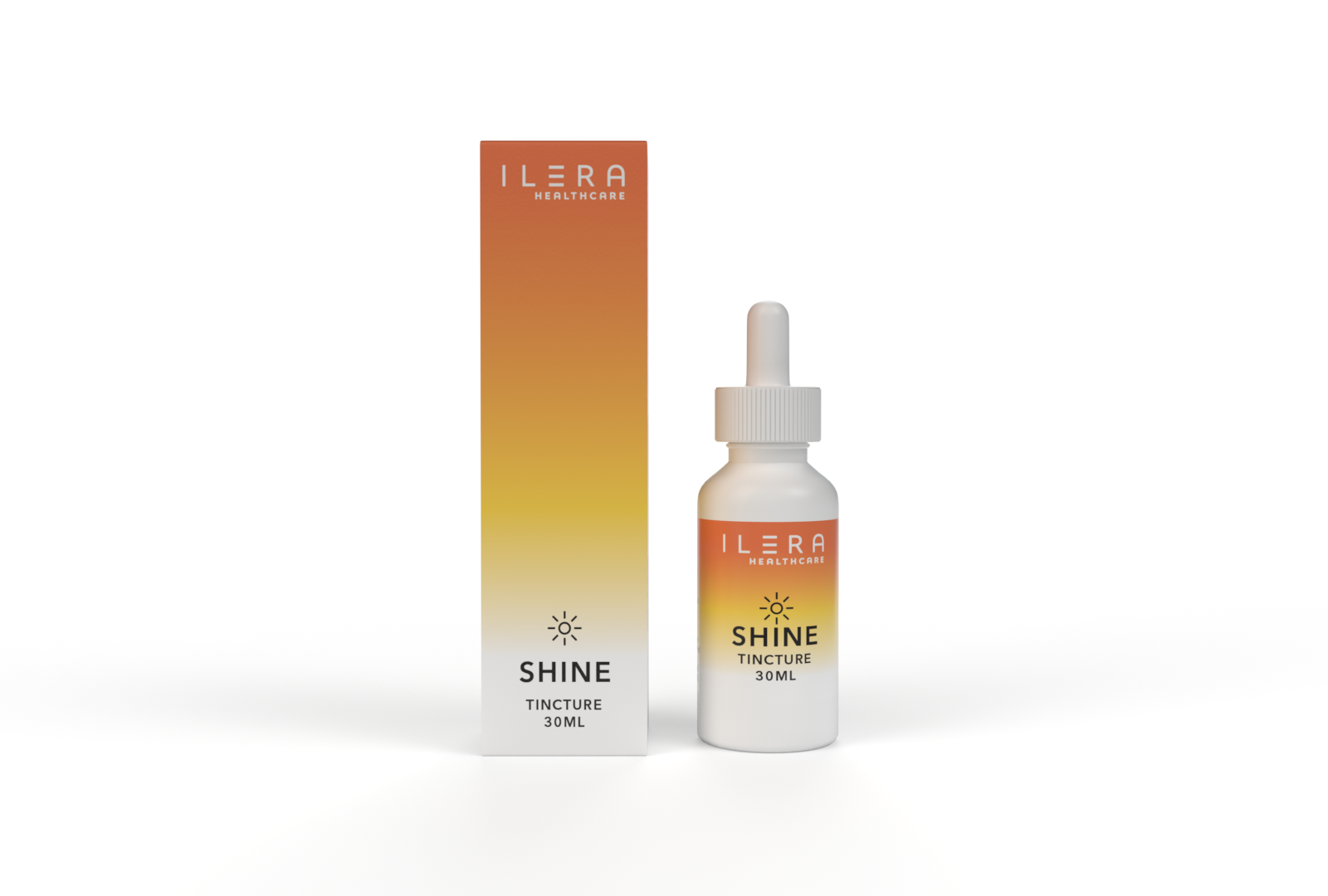 Photograph of Product: Shine Sweet Citrus | 1:1 CBD:THC Tincture  | 30mL