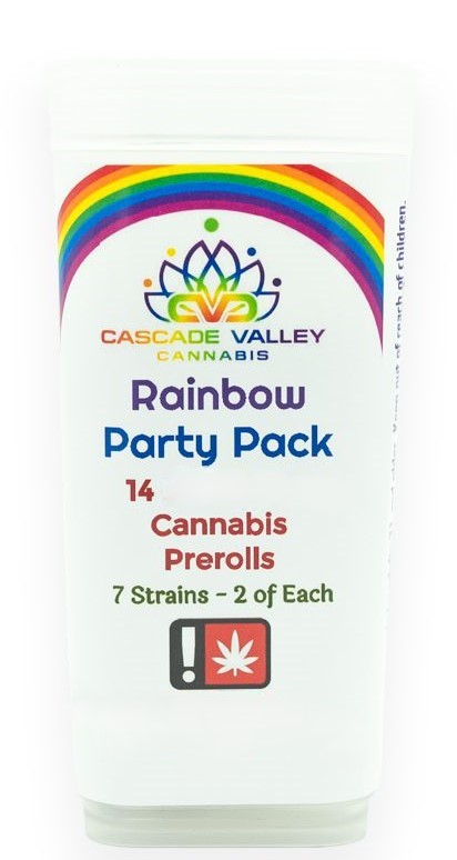 Photograph of product: Rainbow Party Pack | 14pk 0.5g