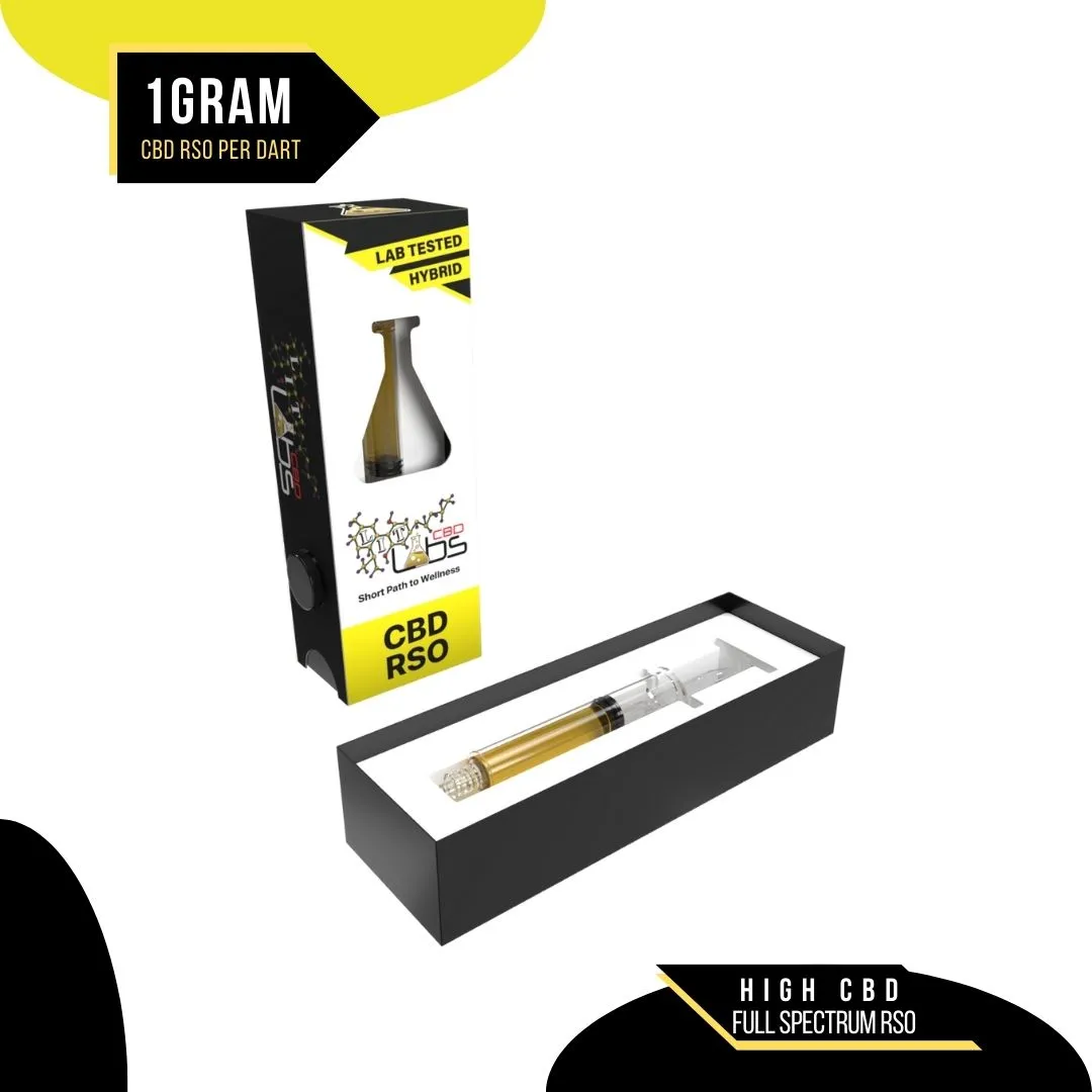 Photograph of product: Lit Labs RSO + CBN Dart Rec