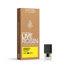 Photograph of product: 1G - PAX POD - LIVE ROSIN - PINEAPPLE EXPRESS