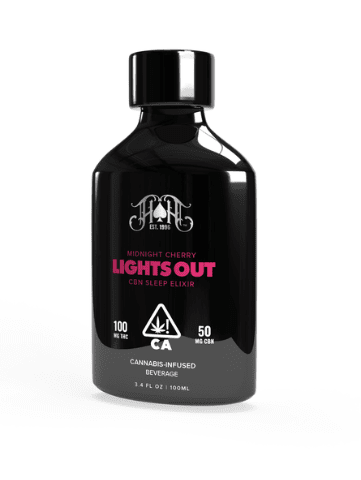 Photograph of product: [Heavy Hitters] Elixir - 100mg - Midnight Cherry Lights Out Sleep (I) - 
