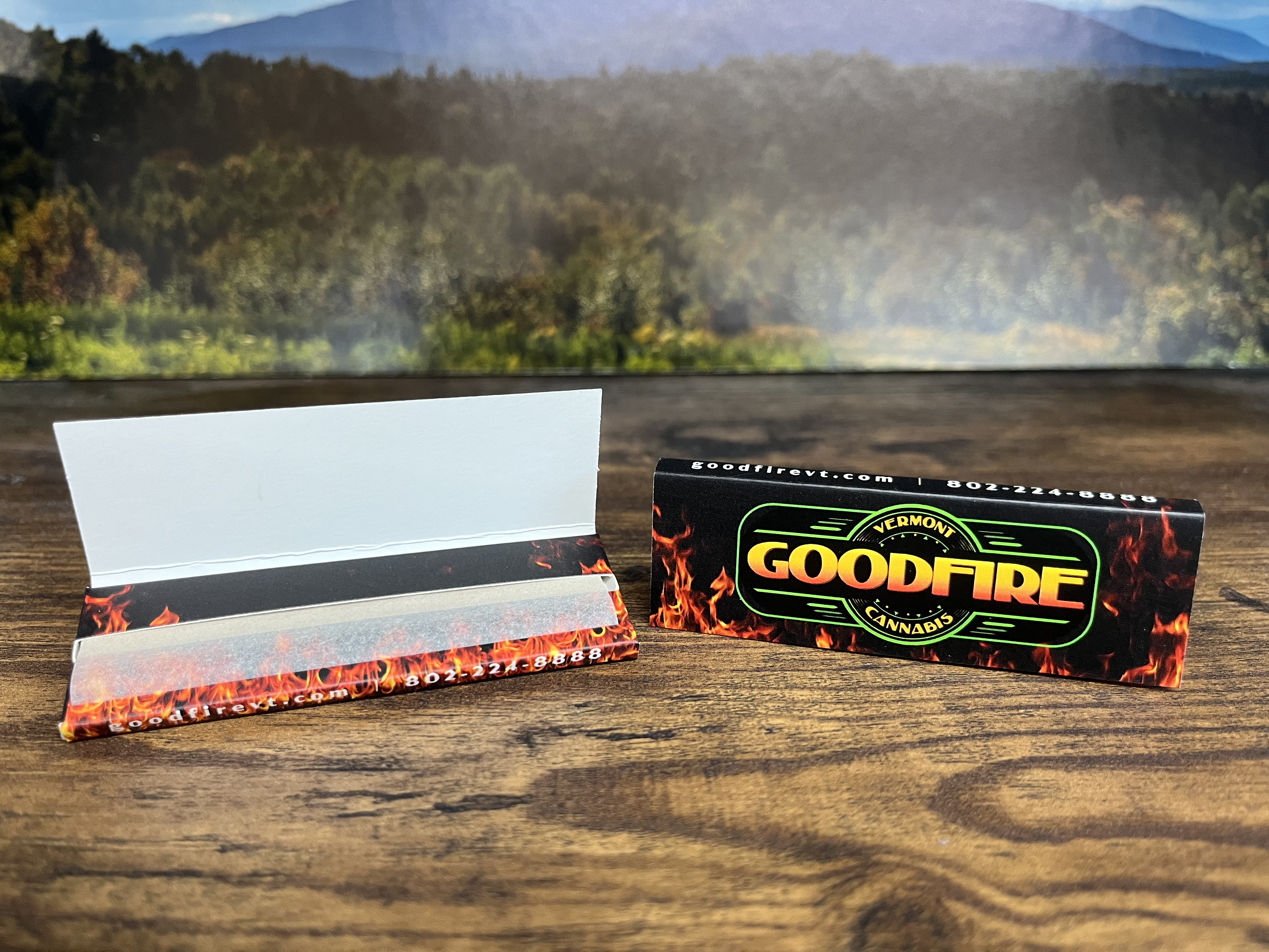 Photograph of Product: 100% Hemp Rolling Papers - VT Goodfire Cannabis