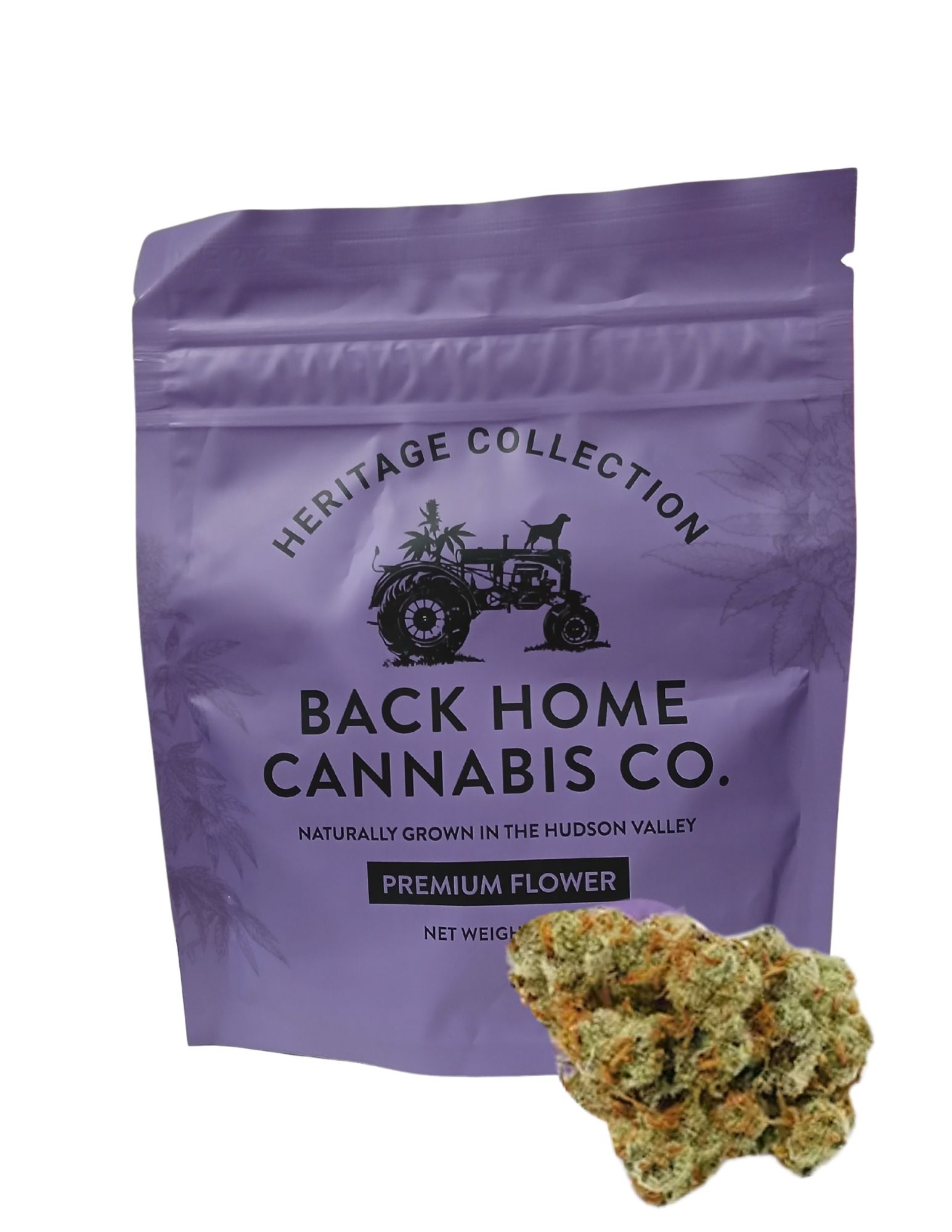 Photograph of product: Back Home Oui'd Co. | 14g Flower Bag | Northern Lights