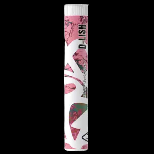 Photograph of product: D-Lish 1.5g Preroll - 