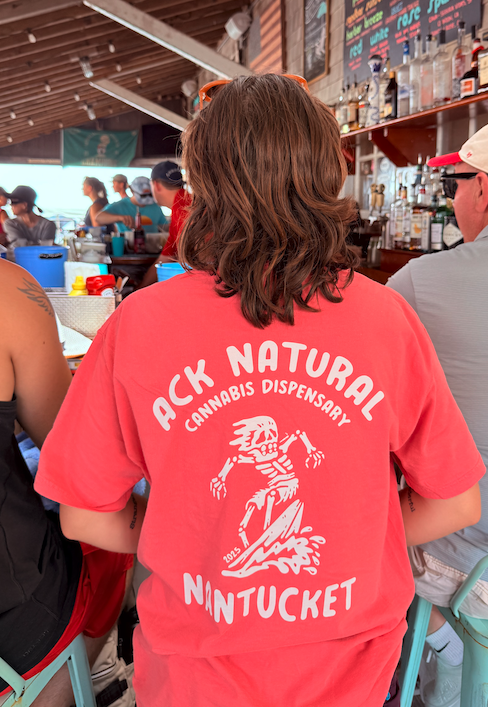 Photograph of product: Skeleton Surfer Nantucket Red