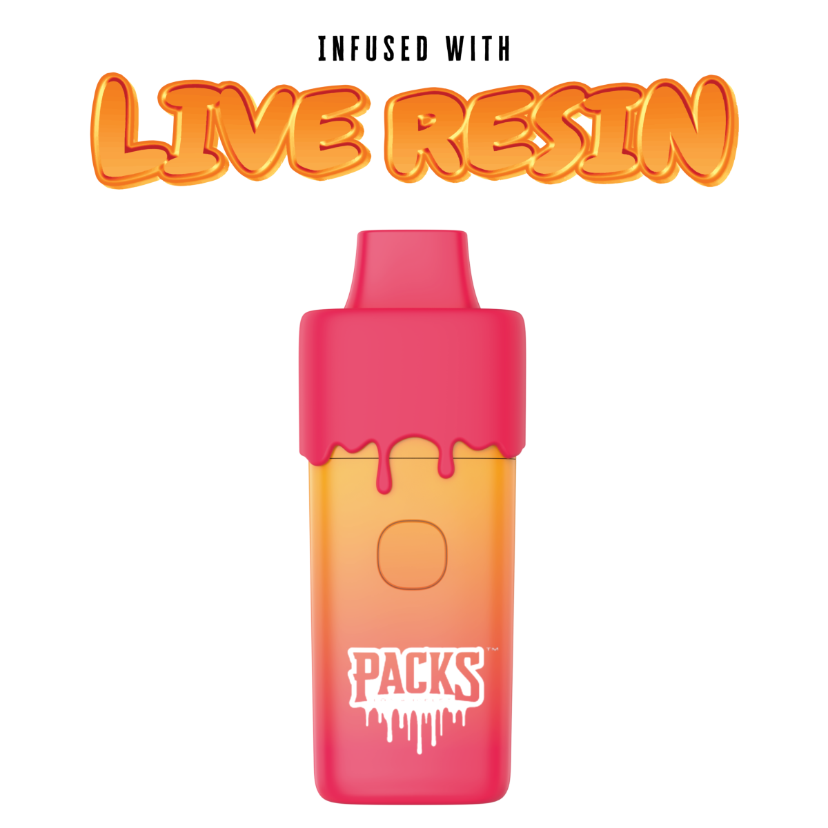 Photograph of product: Disposable Live Resin Vape - Guava Bubblegum - 2g
