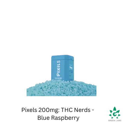 Photograph of product: (REC) Dream 200mg Pixils - Blue Raspberry
