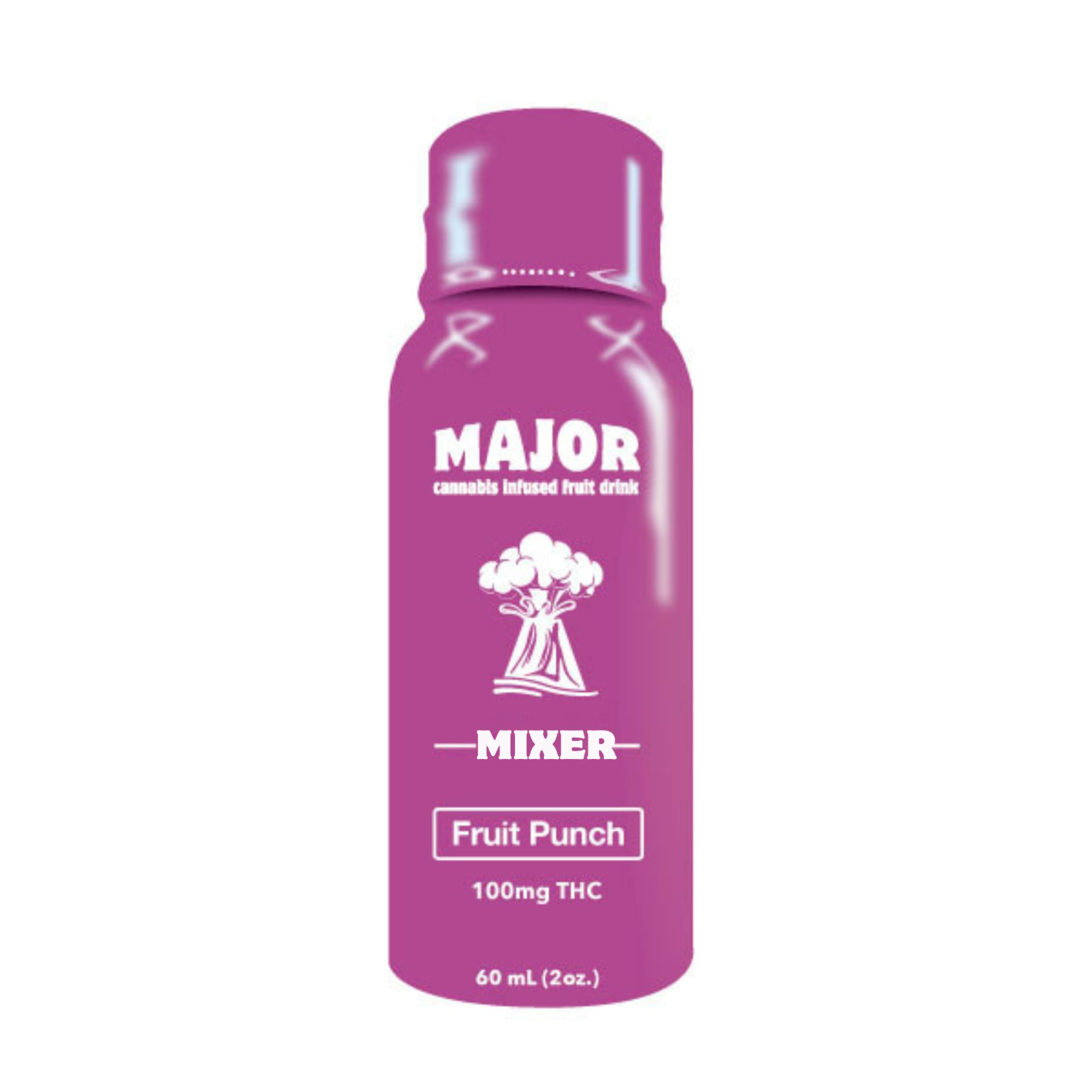 Photograph of product: Major - Fruit Punch TH-oui Infused Drink 100mg