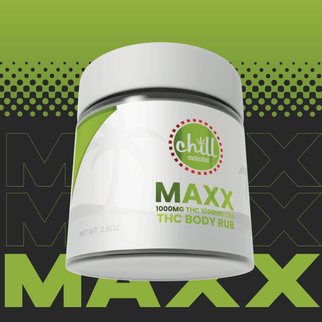 Photograph of product: Chill Medicated -  Body Rub MAXX - 1000mg TH-oui : 1000mg CBD