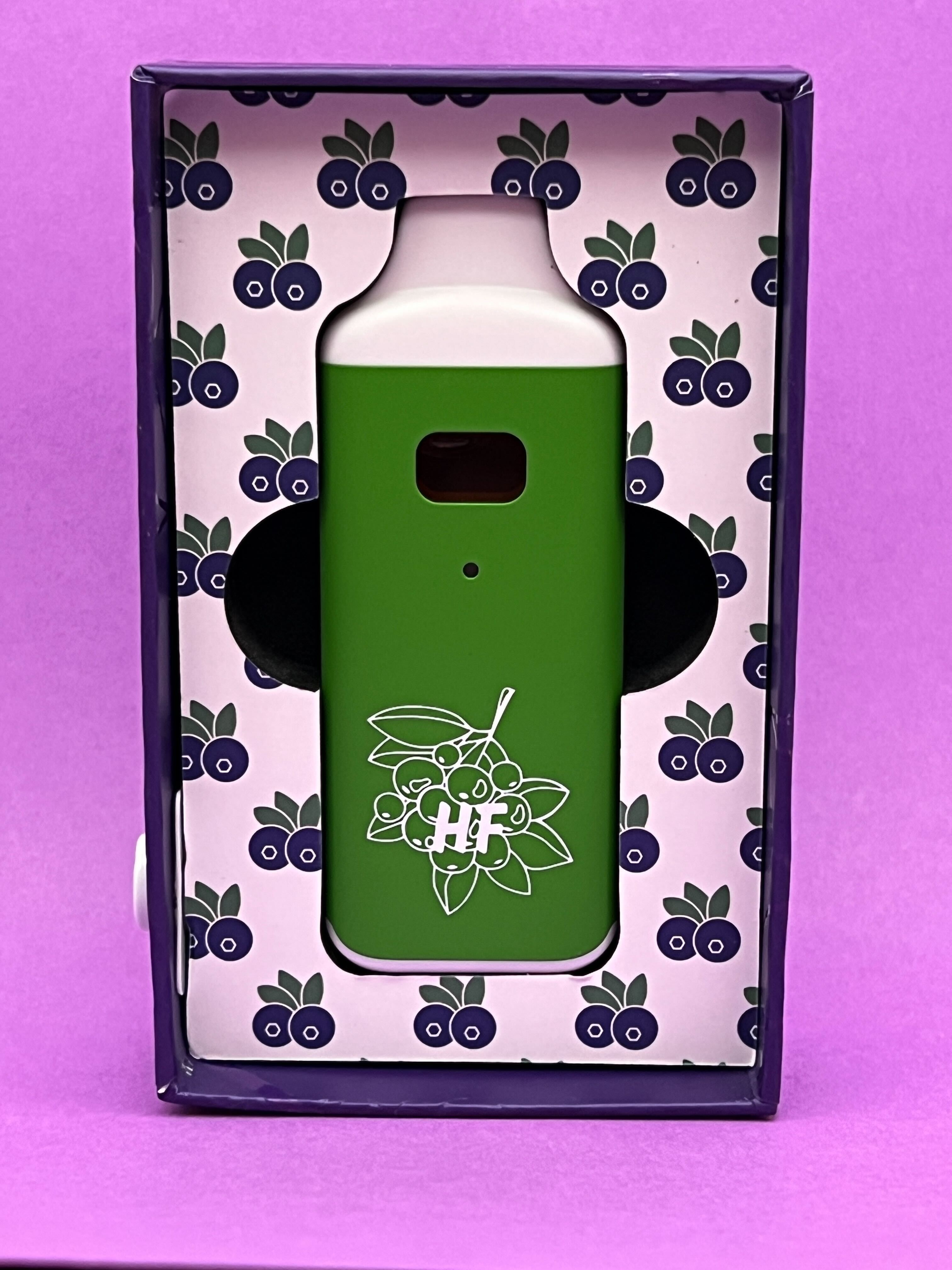 Photograph of product: .9g Disposable Vape - Tahiti Lime - Huckleberry Farms