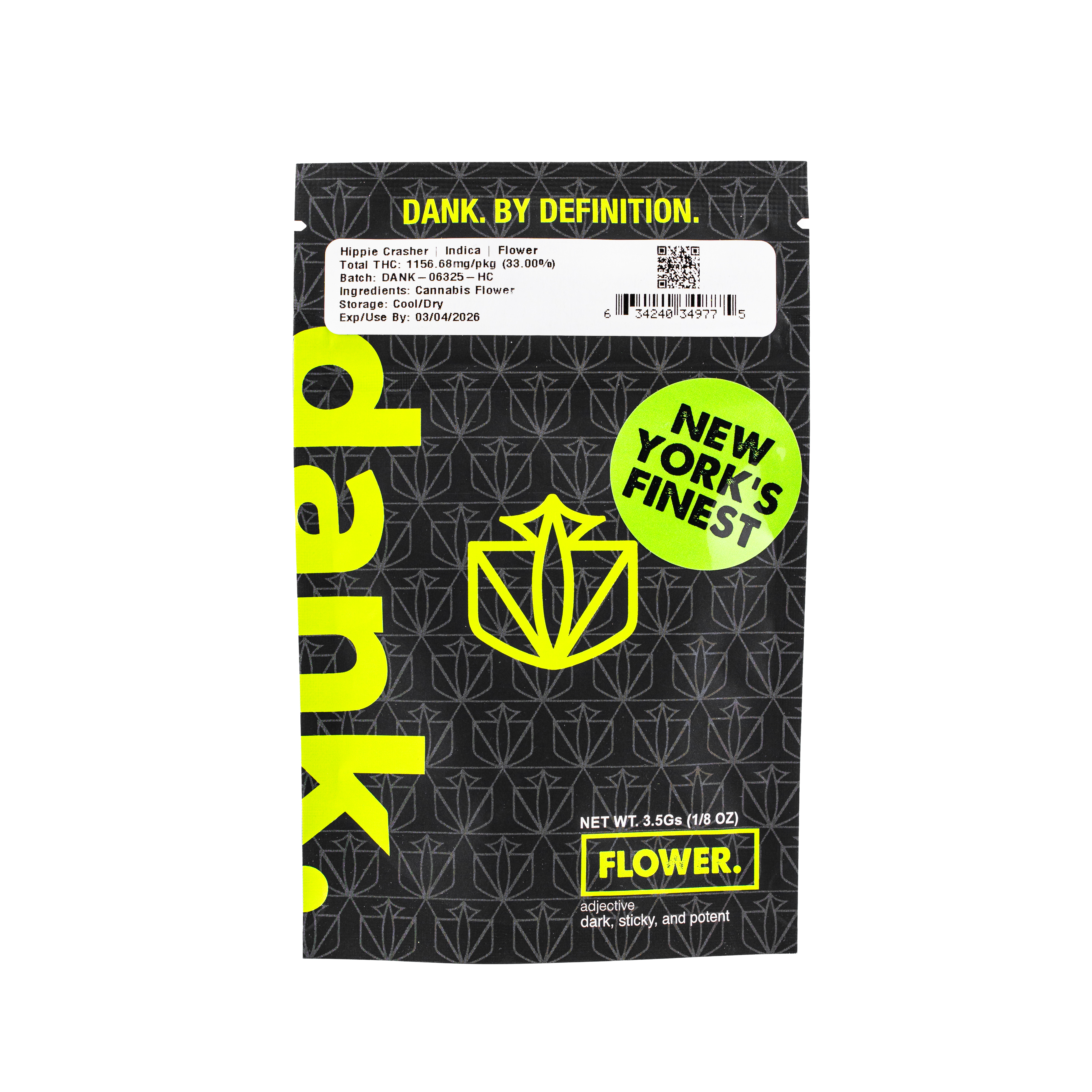 Photograph of product: HIPPIE CRASHER - 3.5g