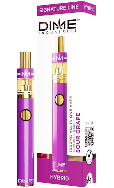 Photograph of product: 1G Disposable Signature Sour Grape - Sour Grape