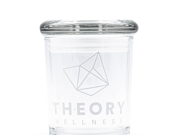 Photograph of product: Theory Wellness: Glass Jar