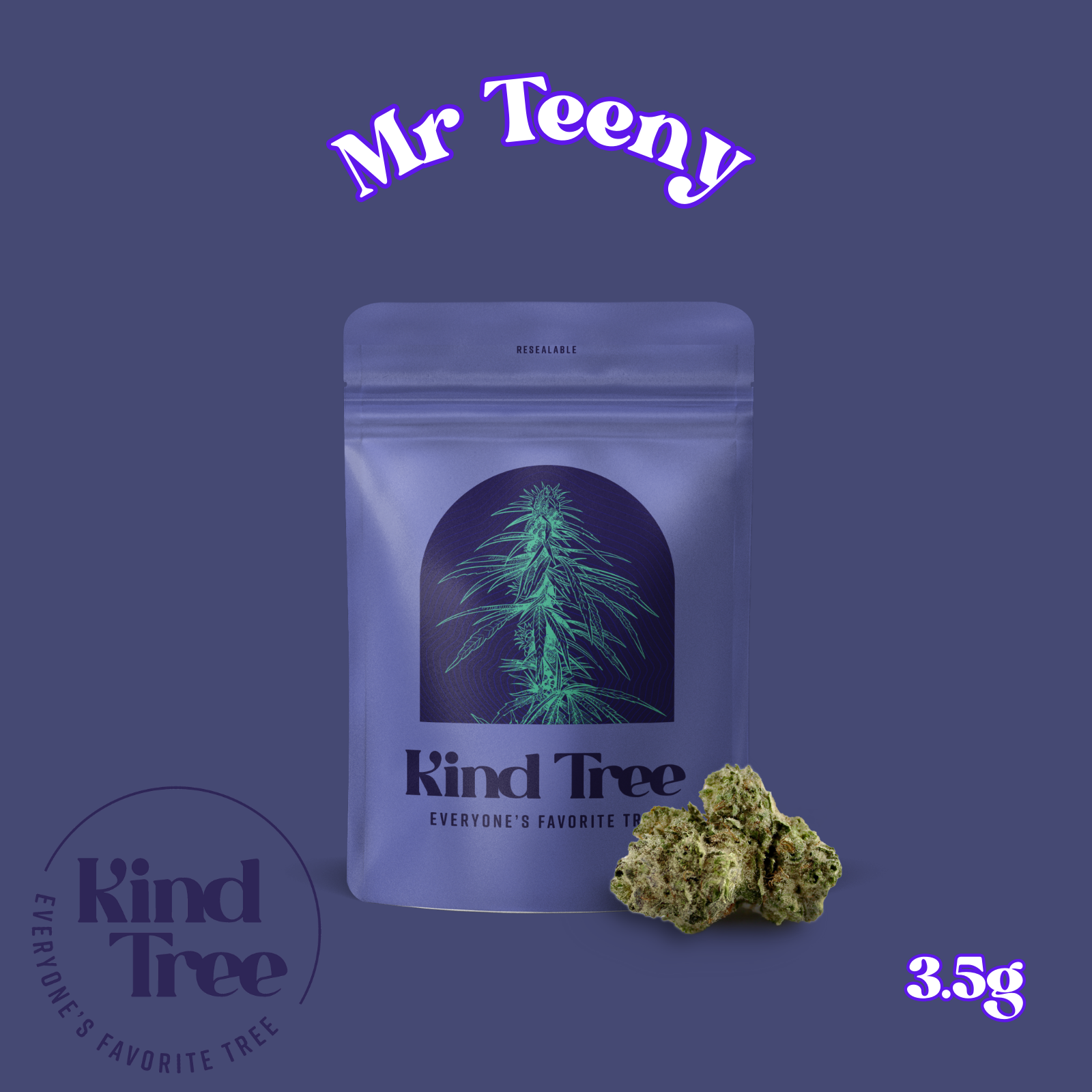 Photograph of product: Kind Tree | Mr. Teeny (Hybrid) - 28g