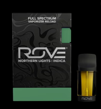 Photograph of product: ROVE 1G NORTHERN LIGHTS LIVE RESIN DIAMONDS RELOAD POD