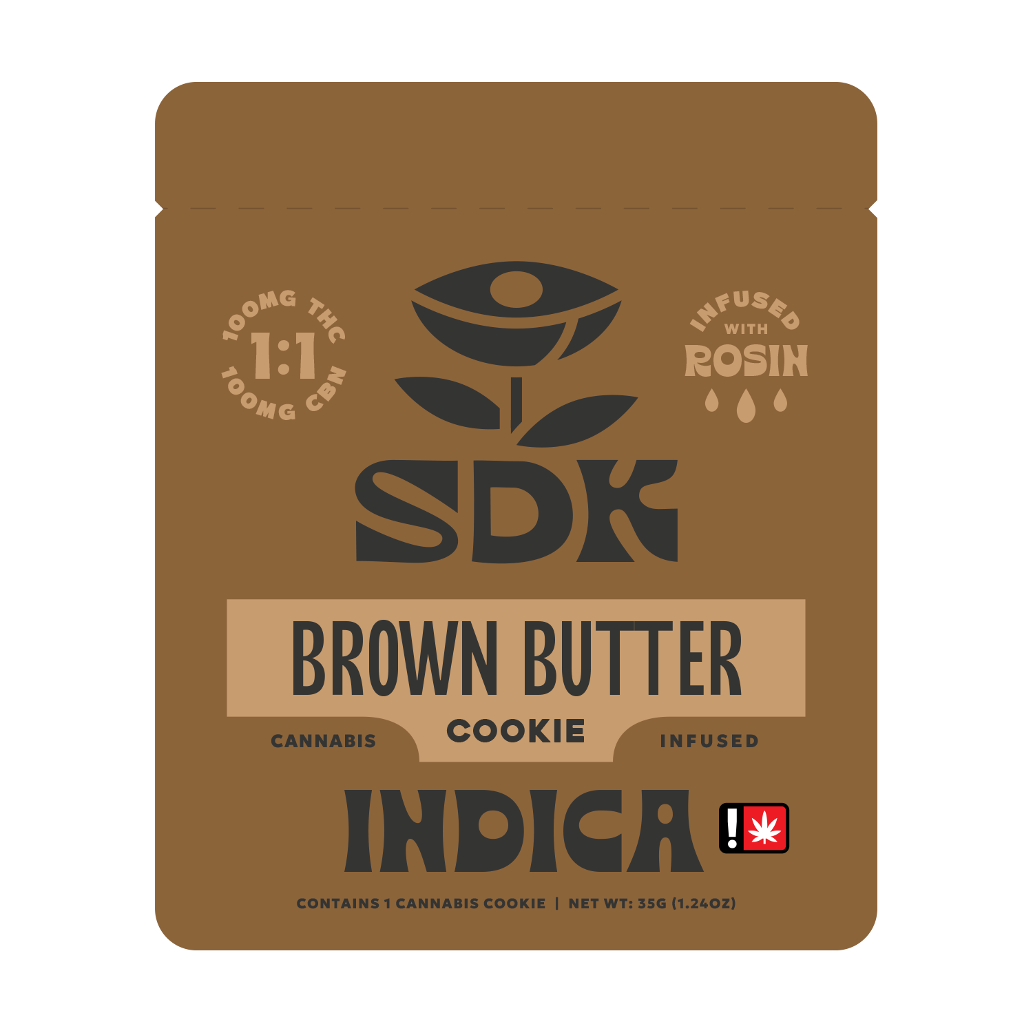 Photograph of product: SDK // Brown Butter 1:1 CBN Cookie