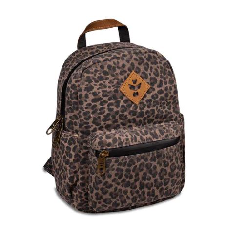 Photograph of product: Leopard The Shorty Smell Proof Mini Backpack
