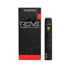 Photograph of product: ROVE | READY TO USE LIVE RESIN DIAMONDS VAPE | STRAWBERRY COUGH (S)