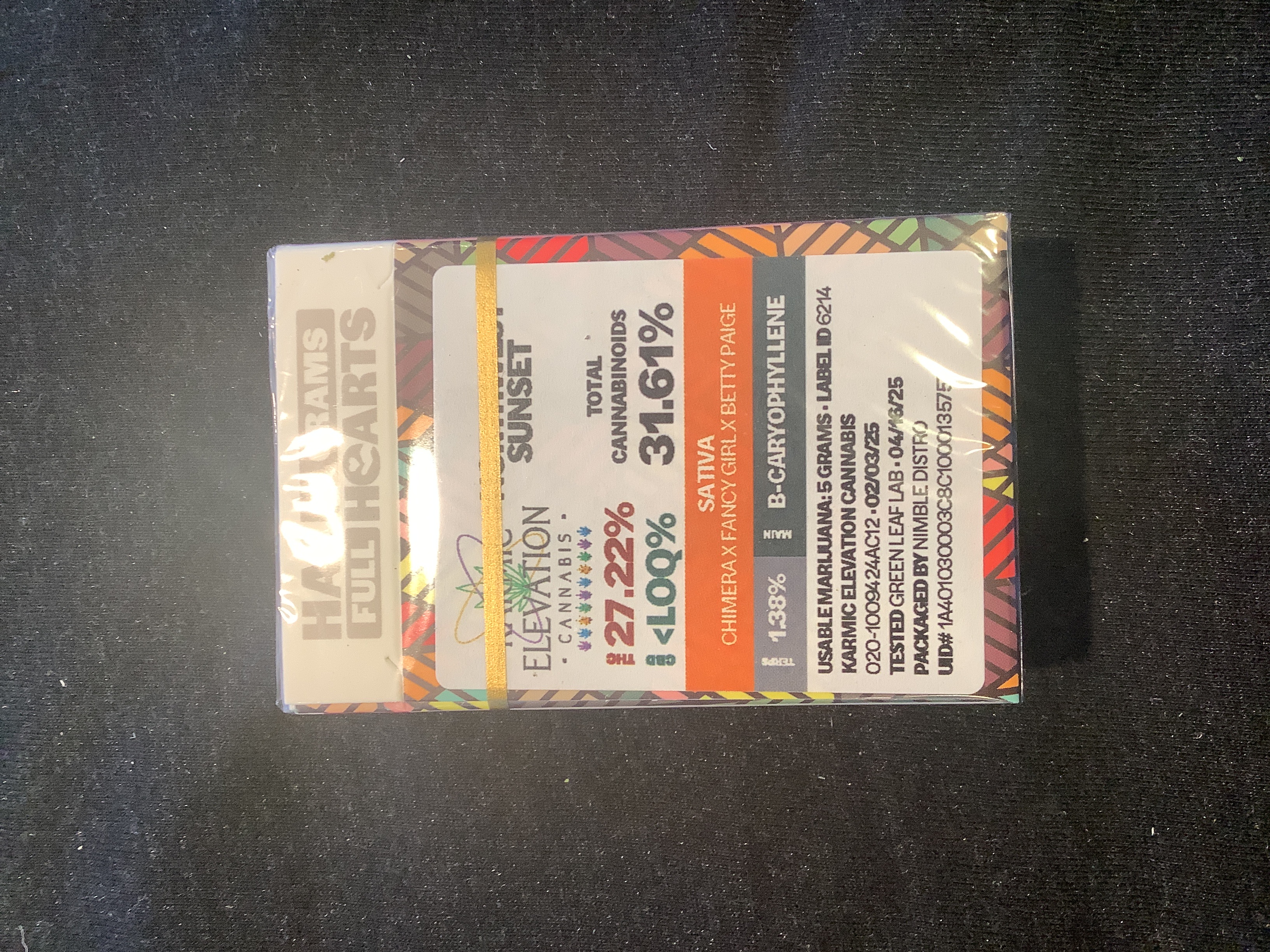 Photograph of product: Kites | NORTHWEST SUNSET Preroll Pack | 5g