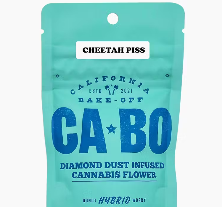 Photograph of product: Cheetah Piss Diamond Dust Infused (Hybrid) - 14g