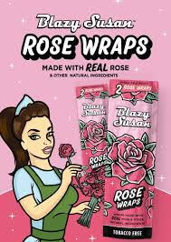 Photograph of product: Blazy Susan Rose Wraps | 8875