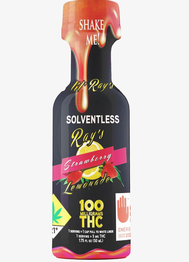 Photograph of product: Lil Ray's au chocolat Rosin Lemonade | Strawberry 100mg