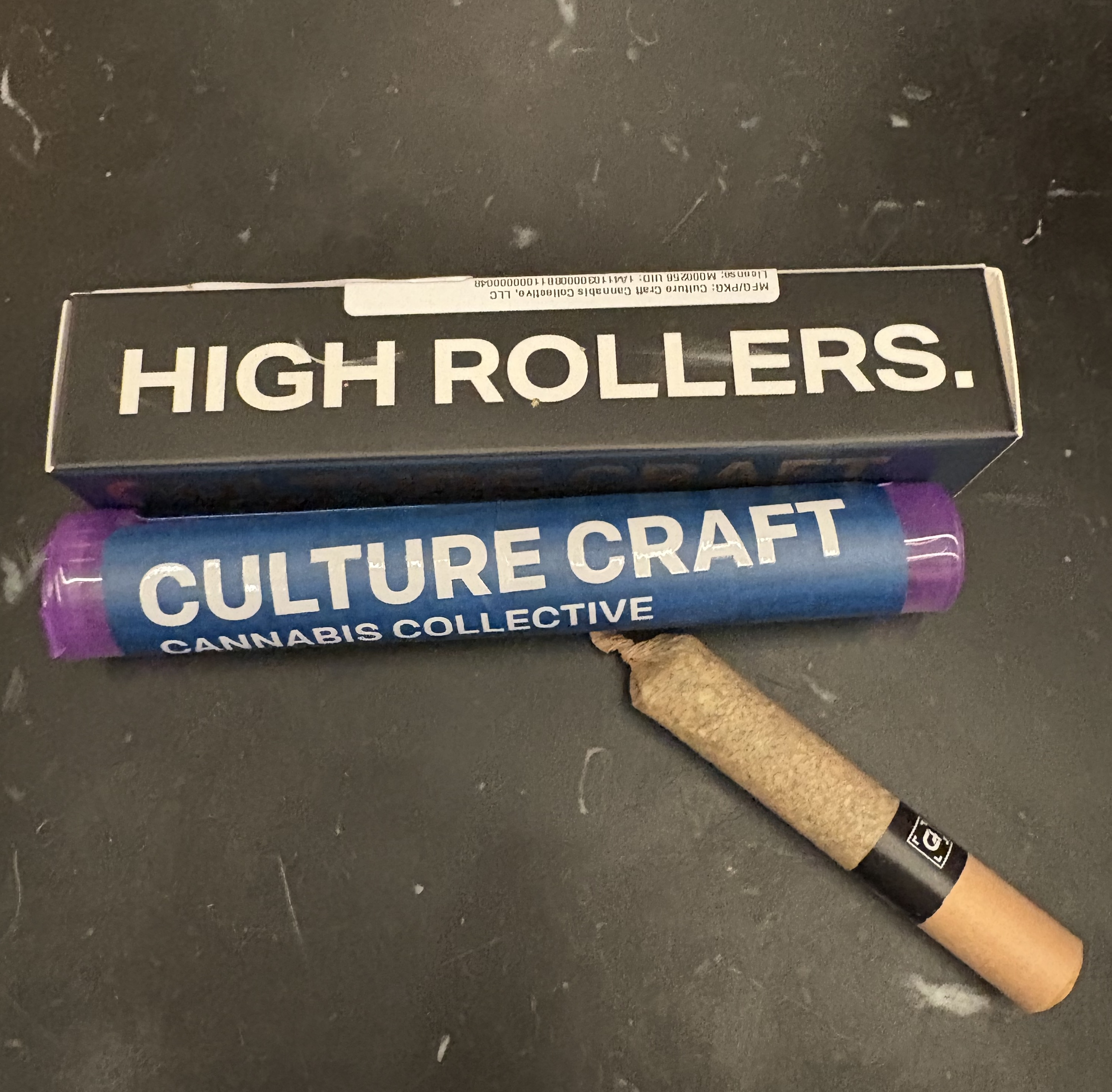 Photograph of product: Wacked Out Apples - 1g - High Rollers Infused Joint
