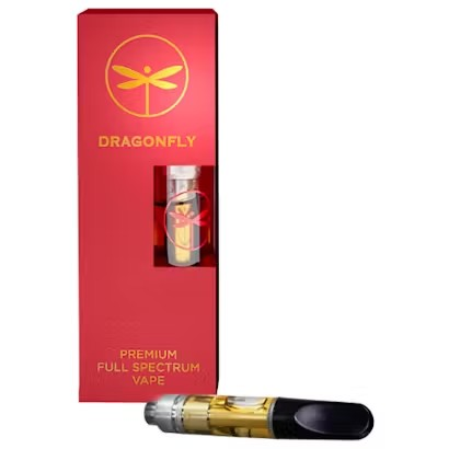 Photograph of product: Dragonfly | Strawberry Cough | Distillate | Cart | 1g