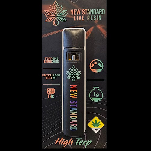 Photograph of product: Super Silver Haze Live Resin Disposable | 1g