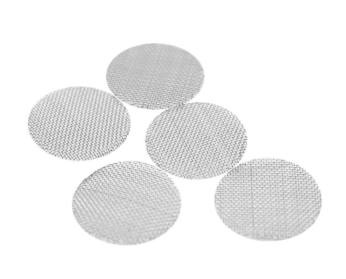 Photograph of product: 5PK Stainless Steel Crystal Smoking Pipe Screens - Small