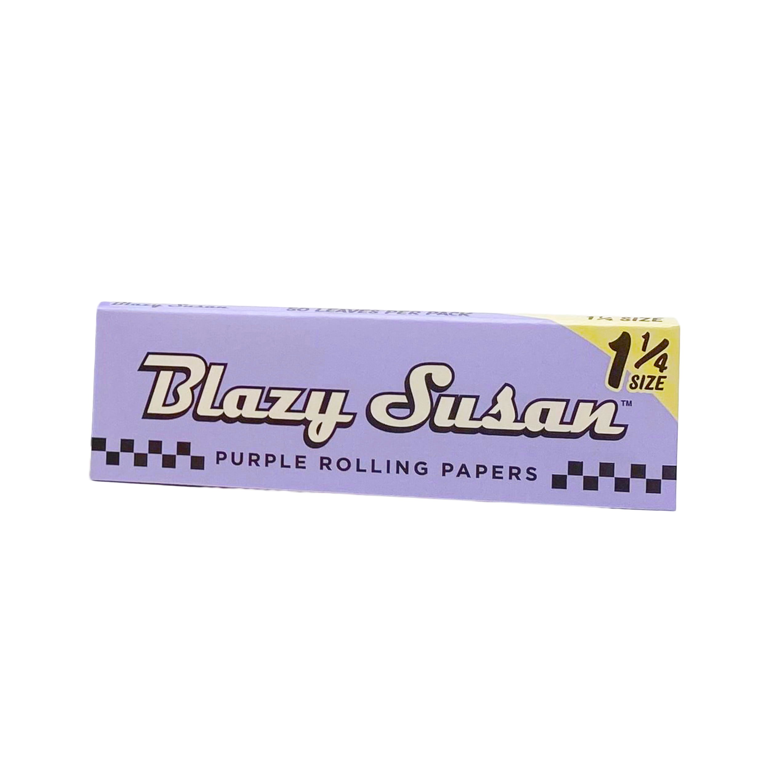 Photograph of product: Blazy Susan | Purple Rolling Papers | 1" 50ct