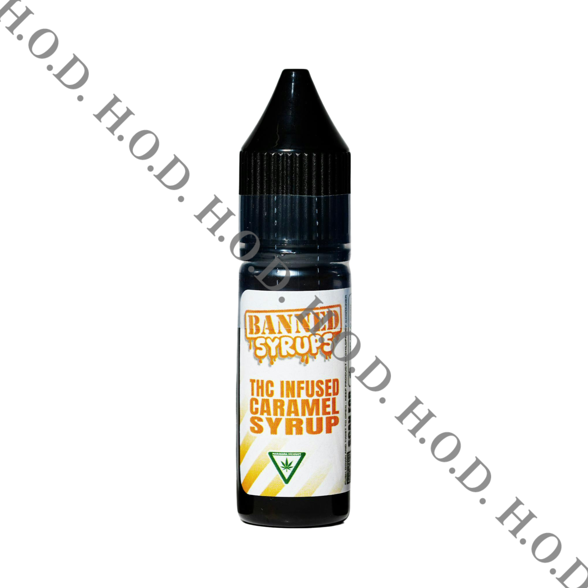 Photograph of product: Banned Caramel Dessert Syrup 200mg