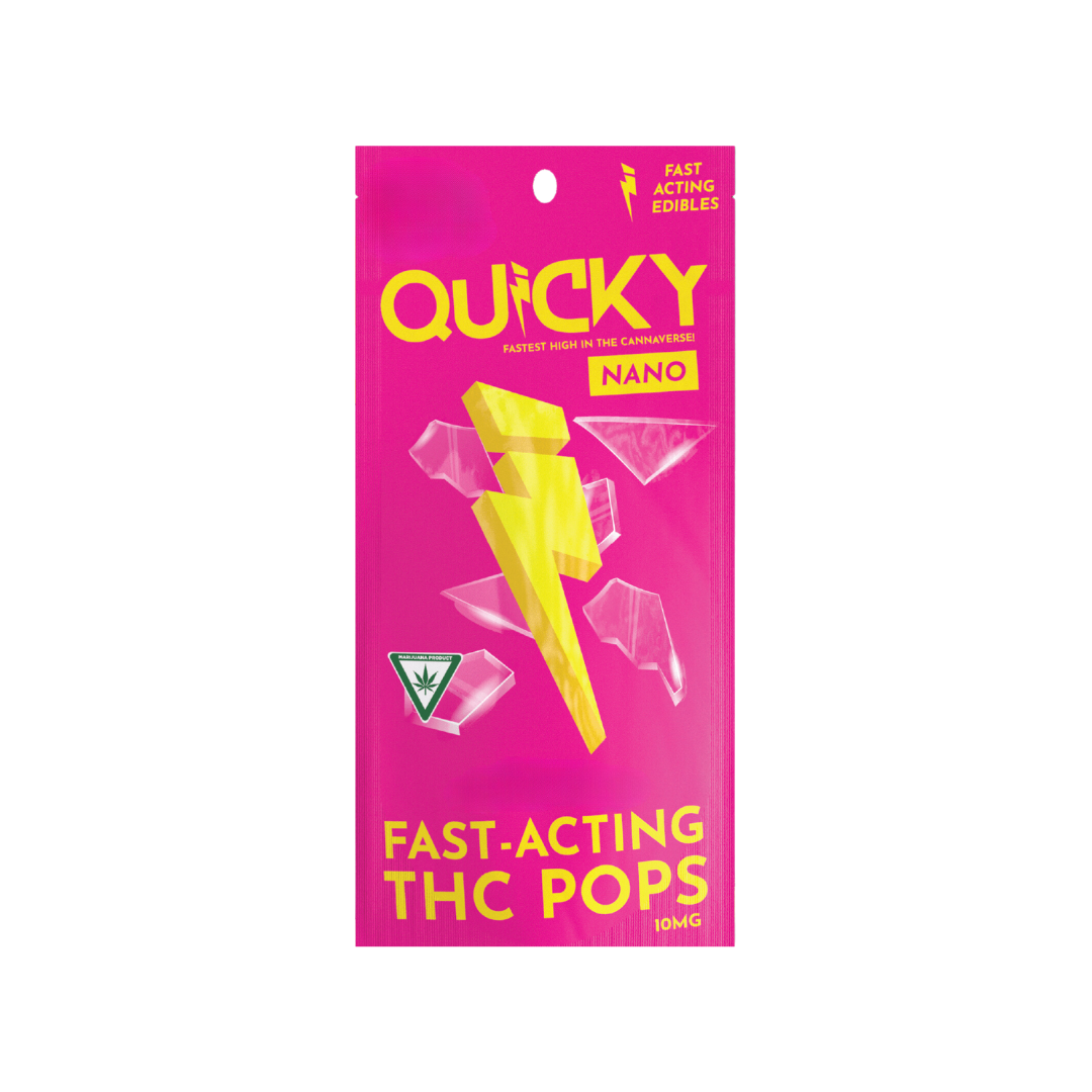 Photograph of product: Quicky | Lemon Pops 10mg