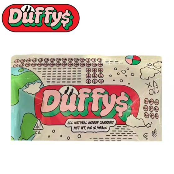 Photograph of product: Duffy$ - Peach Wreck - 1/2 oz (Indoor Smalls) - 