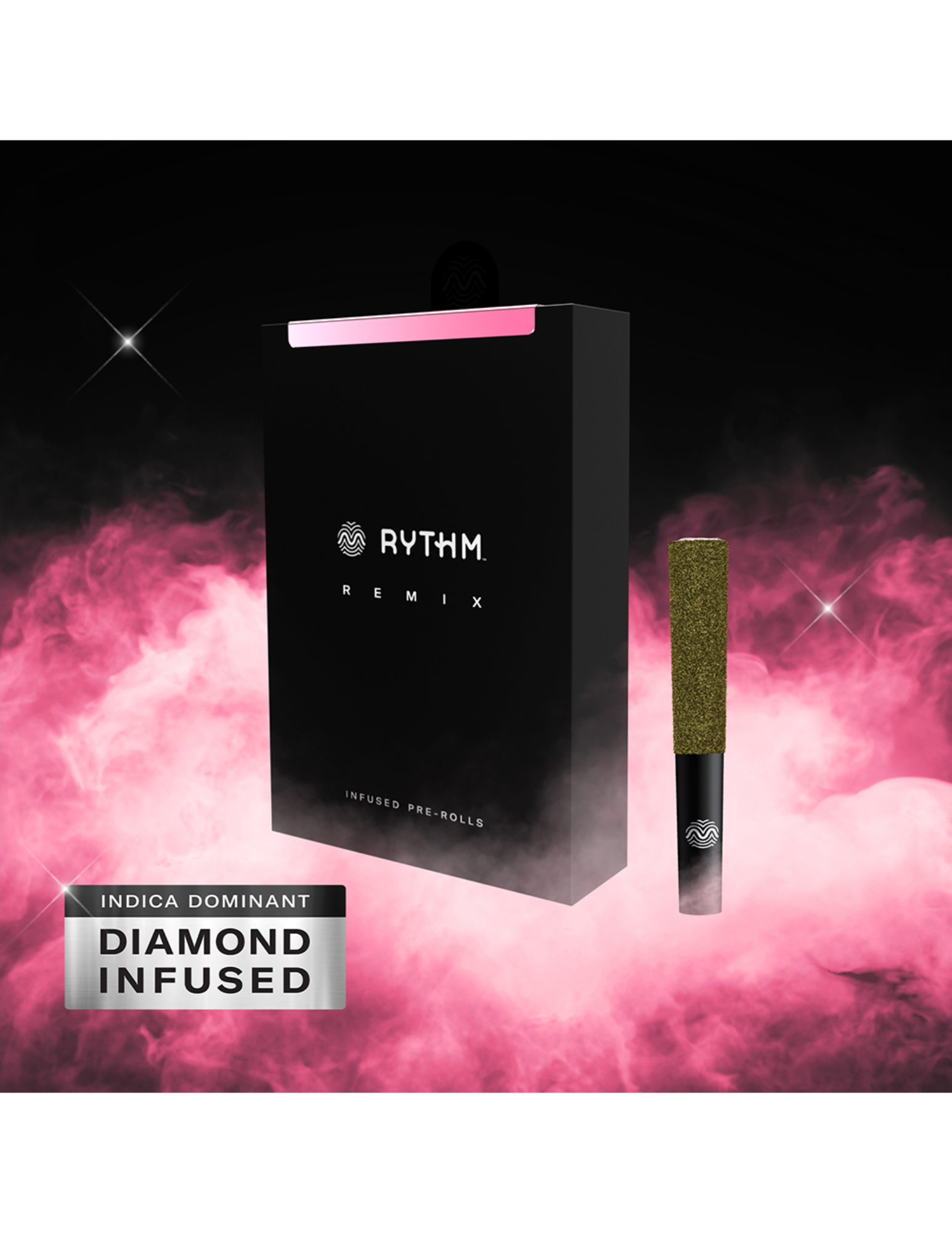Photograph of product: Rythm - Strawberry Shortcake - 5pk Infused Prerolls