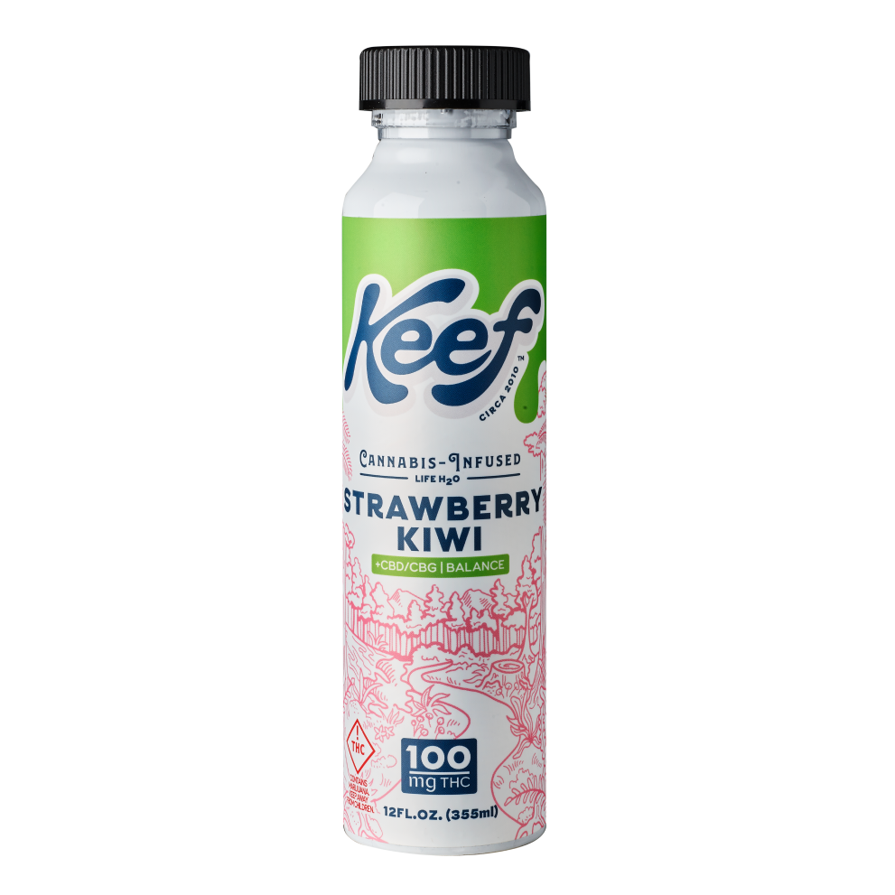 Photograph of product: Keef Cola - Strawberry Kiwi Keef Life H20 w/CBG