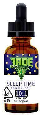 Photograph of product: Jade Nectar Sleep Time 10:1 CBD Drops
