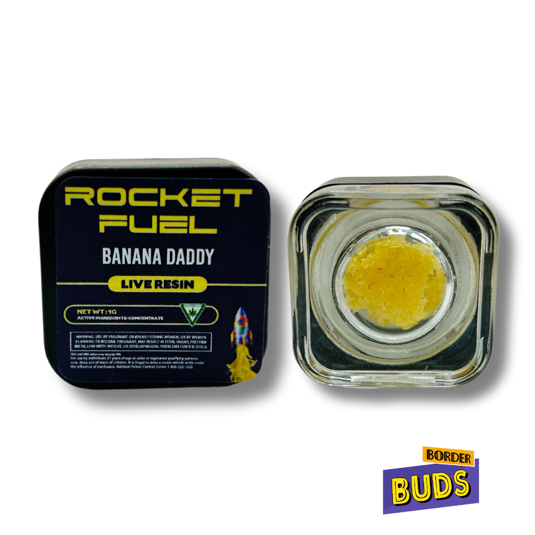 Photograph of product: Banana Daddy | Rocket Fuel | 1g | Live Resin