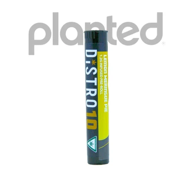 Photograph of product: DISTRO 10 | ROCKET STICK | LEMON MERINGUE | HYBRID | INFUSED | 1.2G
