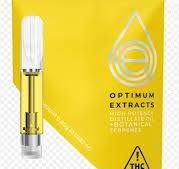 Photograph of product: Optimum Extracts Sweet Island Skunk HTE Cart .8g