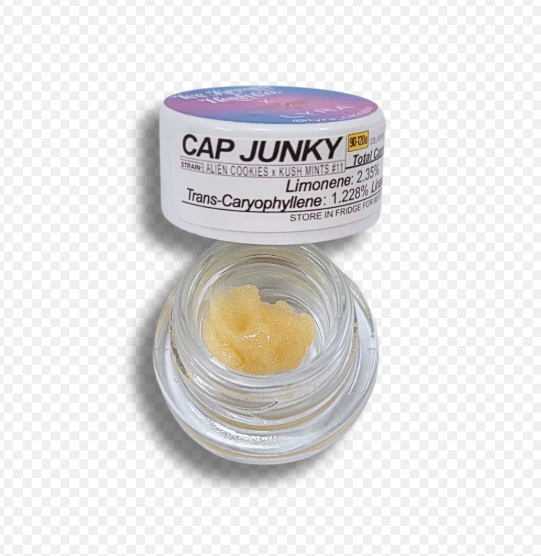 Photograph of product: Ice Kream au chocolat Co x Lyra Live Rosin - Cap Junky