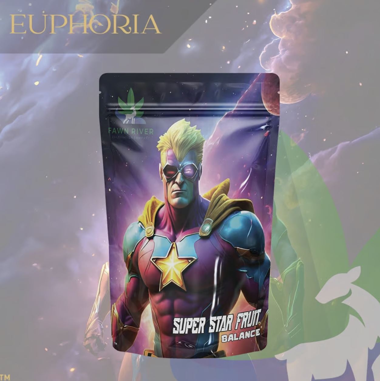 Photograph of product: Super Star Fruit - 1oz - Euphoria - 25.34% - 28g